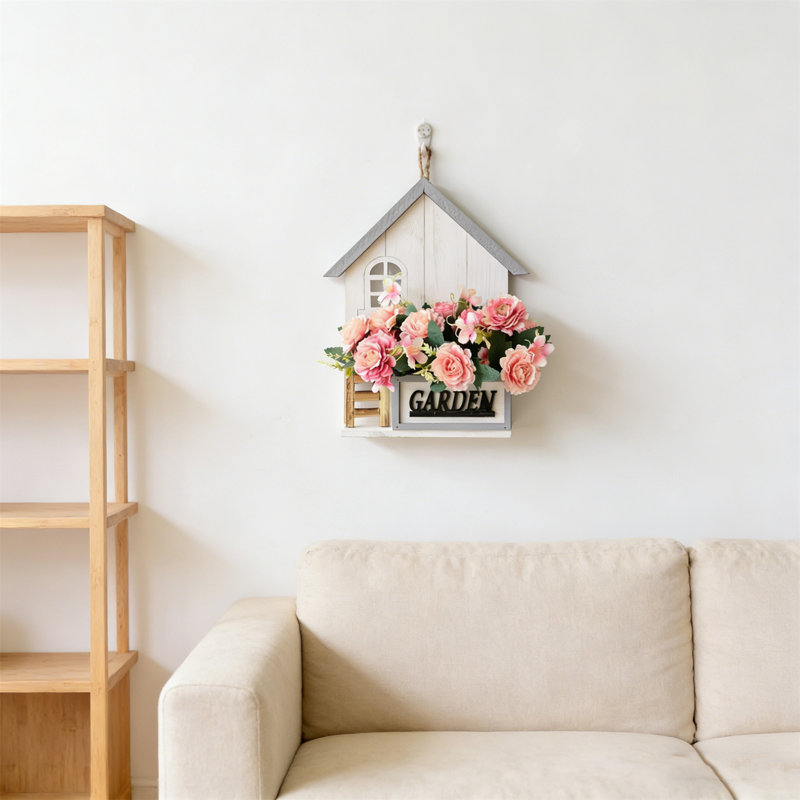 Wall-Mounted Artificial Flower