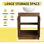 Dermando 23.66'' Single Bathroom Vanity with Ceramic Top
