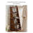 Freestanding Folding Ladder Storage Shelf