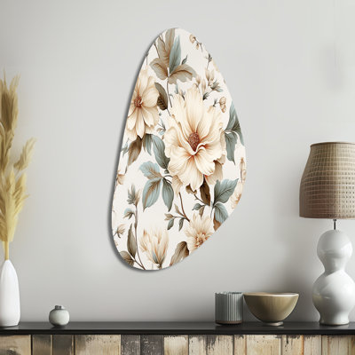 Thaxted - Plants Fall Shape Irregular Metal Wall Decor