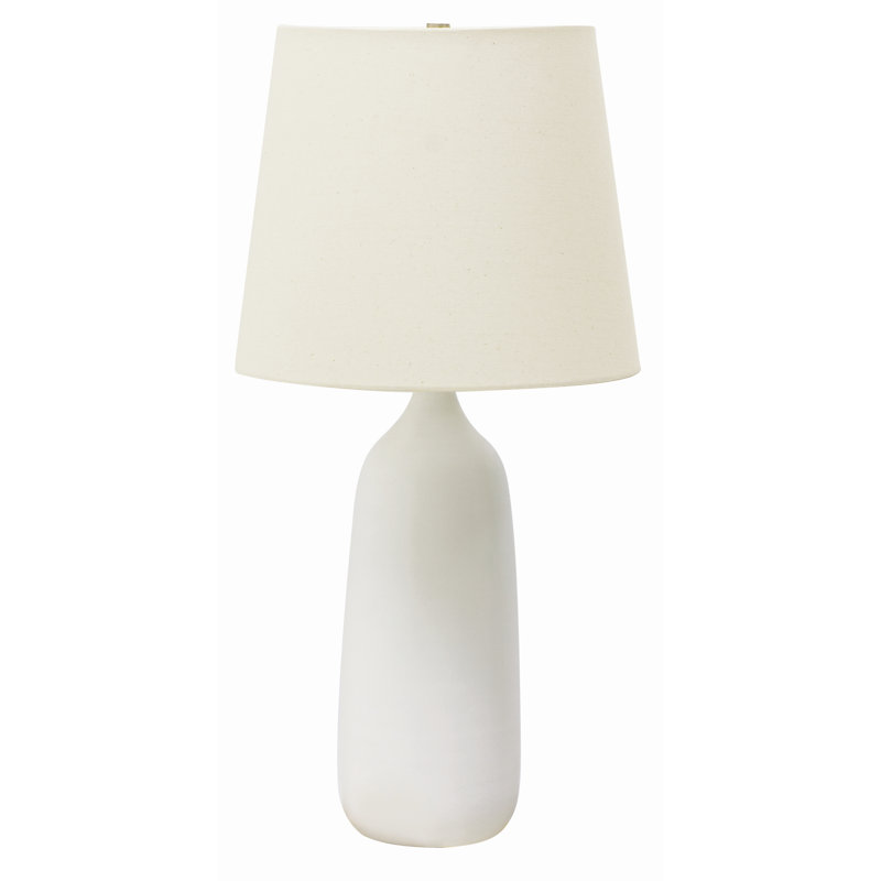 Scatchard Table Lamp, White Matte