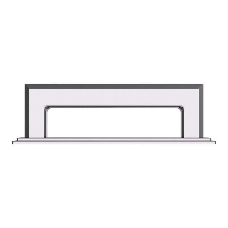 4940 Transitional Back Plate, Polished Chrome
