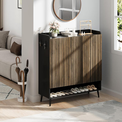 24 Pair Shoe Storage Cabinet