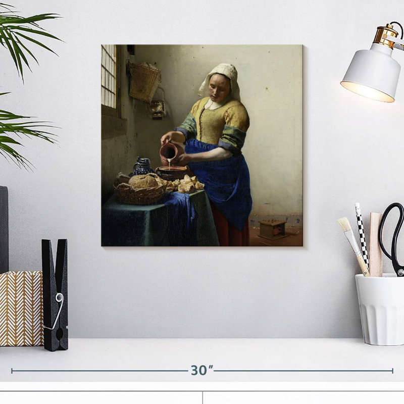Leisha The Milkmaid, H 16 po x l 16 po