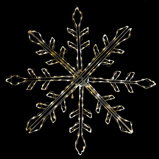 Snowflake Color Changing RGBWW Lighted Display