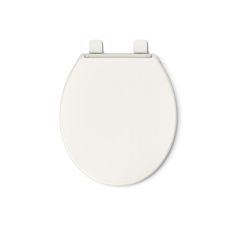 Border Readylatch Quiet-Close Toilet Seat, Round, Biscuit