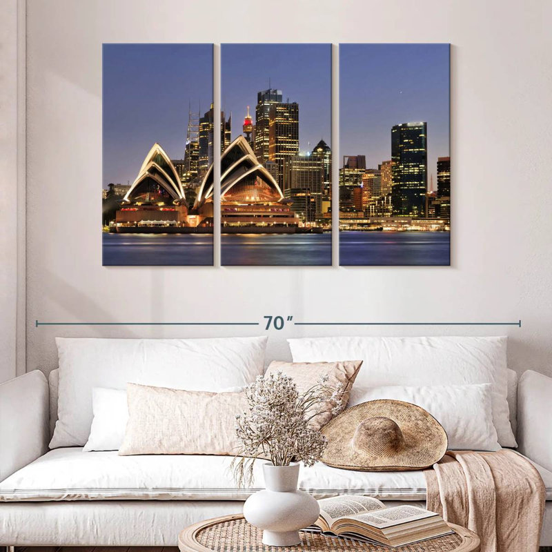 Sirci illuminé Sydney, H 32 po x l 50 po