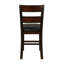 Ensemble de chaises de hauteur comptoir en bois 2 pièces