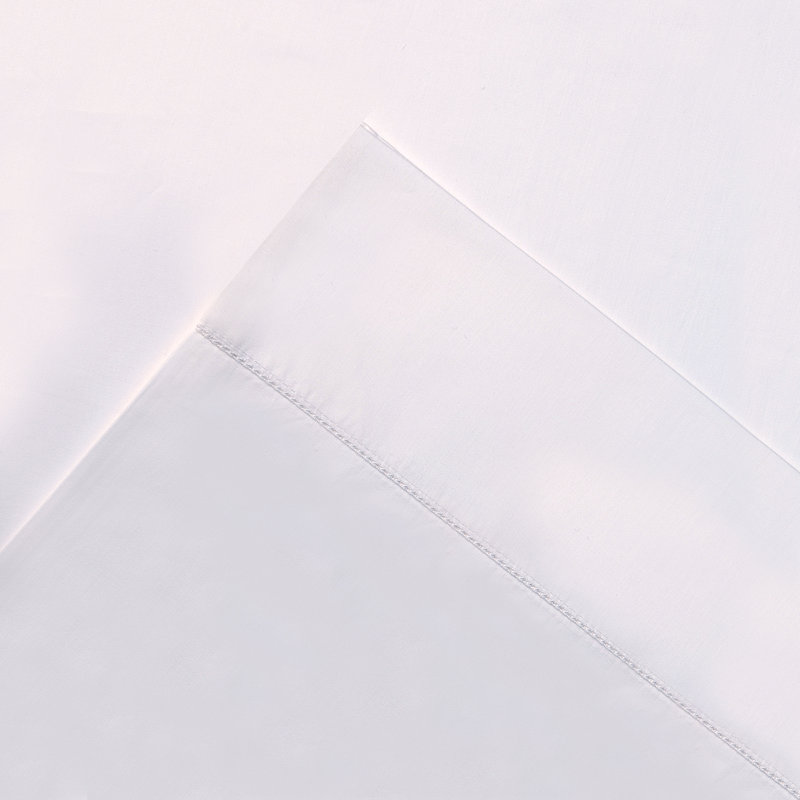 Taies d'oreiller longues en coton à densité de tissage 610 fils Celeste Home, Très grand, Blanc
