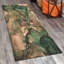 Tapis à poils doux avec motif floral abstrait artistique pour une décoration élégante-475235297
