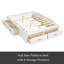 Lit plateforme avec 6 tiroirs de rangement-18671820-18671822