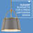 Moxie 4-Light Chandelier-1857844788