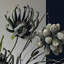Ornements de fleurs simulées
