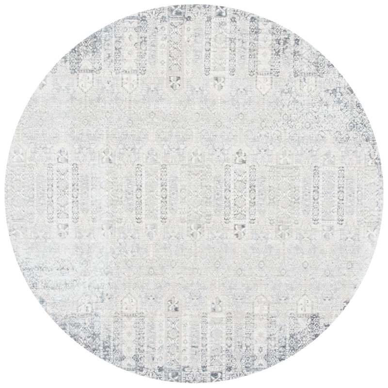 Tapis Martha Stewart Sabrina Performance Southwestern, Rond 6 pi 7 po