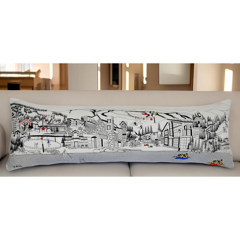 Coussin lombaire 14 "X 35", 14 po x 45 po, Crème