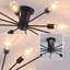 Lustre sphérique spoutnik 10 lumières Lorise-414750742
