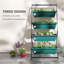 Jardinière moderne, pot de fleurs vertical à 4 niveaux pour légumes, fleurs et herbes-133571240