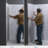 Palisade 78in x 36in x 36in Waterproof Vinyl Corner Shower Surround Kit with Accessories in Urban Cliff-103945549