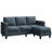 Degnan 76.4'' Upholstered Sofa Chaise-1058330152