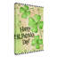 « st. patricks day trèfle », reproduction de peinture à l’acrylique sur toile tendue-33556349