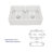 Farmhouse Kitchen Sink Workstation Double Bowl