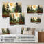 «Redwood Tree Natures Forest III» - Décoration murale en acrylique arbre séquoia-400574823