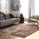 Valentine Oriental Red/Brown Area Rug