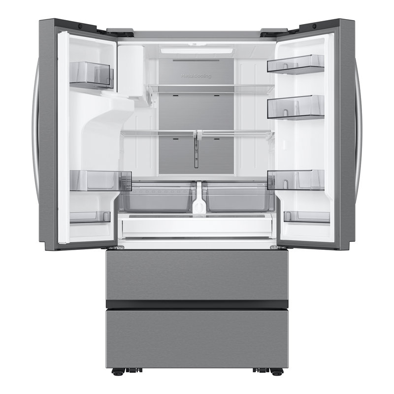 Réfrigérateur intelligent à portes françaises avec distributeur d'eau et de glaçons 36 po 24,5 pieds cubes Samsung