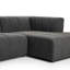 Bowry 3 - Piece Modular Upholstered Chaise L-Sectional-356866663