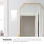 Hudson 1 - Light Flush Mounted Sconce