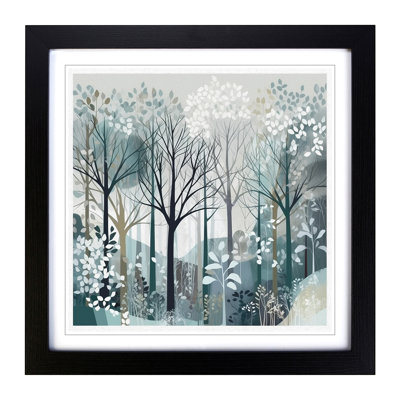 Winter Forest No.2 - Framed Print