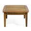 Table basse contemporaine en bois et fonctionnelle avec une latte traditionnelle