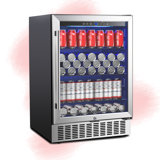 AOBOSI 23.43'' W 164 Cans (12 oz.) 5.04 Cubic Feet Beverage Cooler