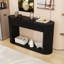 Console en bois avec 2 tiroirs-2071321803