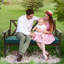 Banc de jardin en acier