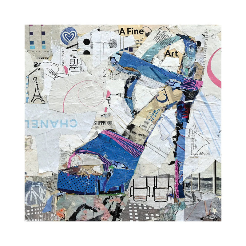 Steppin Out 1 Piece Wrapped Canvas Painting, 45.72 cm H x 45.72 cm W x 3.175 cm D