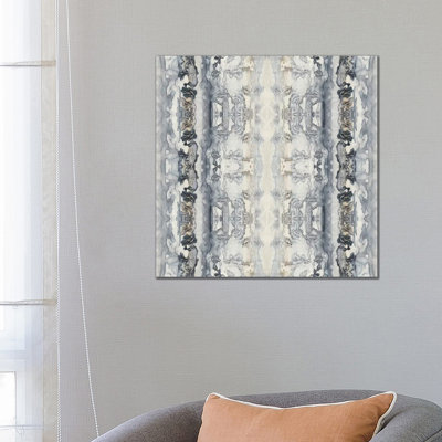 Mirrored Strata III 1 Piece Wrapped Canvas Painting