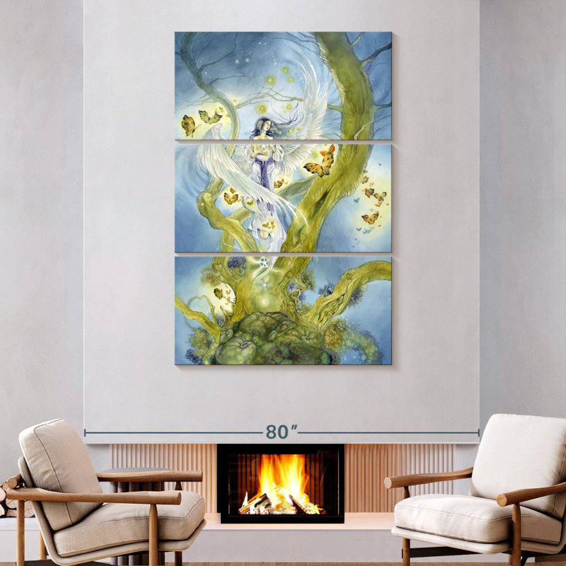 Kelan The First Star, 74" H x 48" W