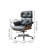 Leather Adjustable Height Swivel Computer Chair