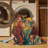 Machine Washable Botanical Brown Area Rug-151822918