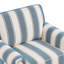 Upholstered Cotton Blend and Herringbone Armchair-1763927364
