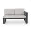 Canapé modulaire d'extérieur en aluminium Dursley