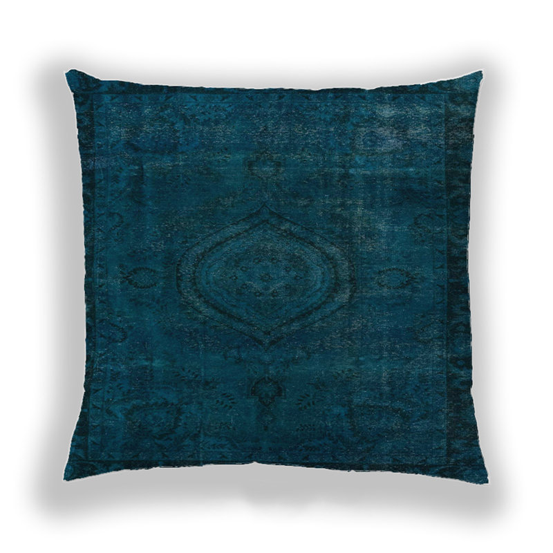 Coussin décoratif abstrait 2448, Microsuède