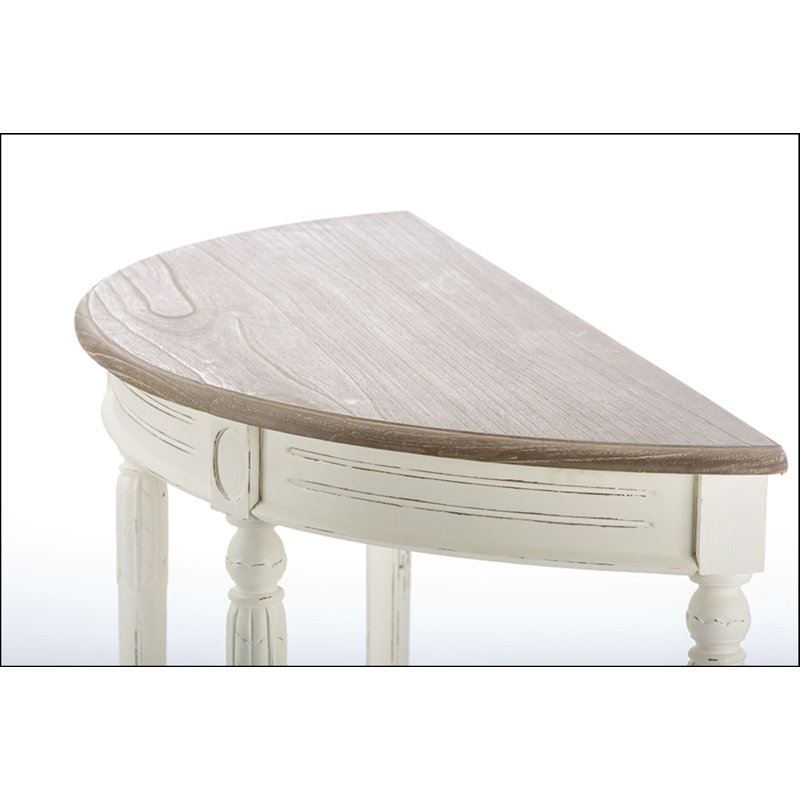 Ornellas 41.5'' Solid Wood Top Console Table