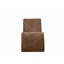 Chaise longue brune pour plus de confort - forme ergonomique, mousse haute, housse de chaise ergonomique lavable à la machine, noyau en mousse, amovible-39623196