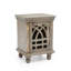 Table de chevet en bois gris antique