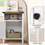 Ensemble de lit plateforme en similicuir Alber-1897356387-1897356385