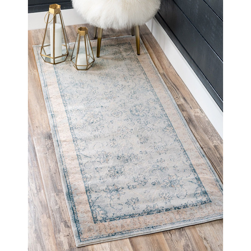 Padang Sidempuan Oriental Indoor Rug, Runner 2'7" x 10'