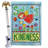Double Sided 40'' H x 28'' W Polyester Flag Set