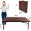 Table pliante en rotin de 4 pi pour l'intérieur et l'extérieur, rotin de table pliable portatif tressé-691808942-691808950